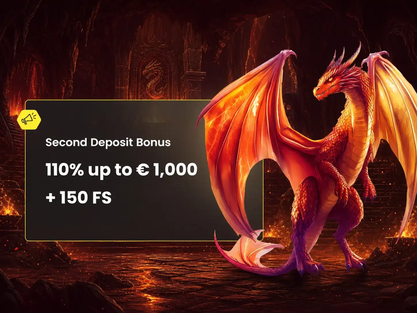 Dragon Slots second deposit bonus
